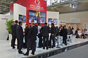  » Der gut besuchte Stand von Cleia auf der ceramitec 