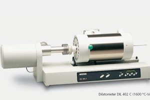  »3 Dilatometer DIL 402 C der Firma Netzsch 