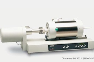  »3 Dilatometer, type DIL 402 C, by Netzsch 