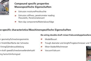  »8 Determining factors for ­de-airing extrusion unit power con­sumption 