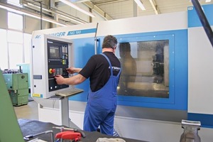  » Moderne CNC-gesteuerte Maschinen werden auch zur Fertigung der B-Tec-Serie eingesetzt  