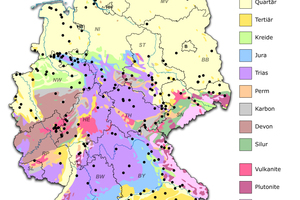  »5 Geologische Position aktueller Ziegelwerke und Aufschlüsse 