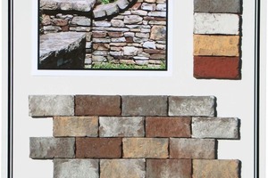 ››8 The “Earth Stone” colour series was developed on the model of natural stones 