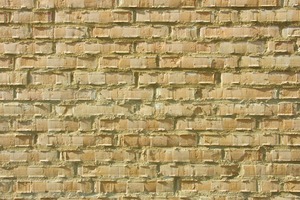  &gt;&gt;19 Detail of the clinker facade in an apartment building in Gerlingen, Hofwiesenstrasse 1, Roman size, approx. 290 x 115 x 40 mm, 100% base side used 