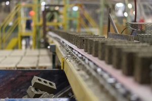  »13 Production of machine-moulded bricks  