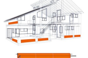  »2 Die neue Unitherm-Flächenheizung lässt sich je nach Bedarf in Wand, Decke und Boden integrieren 