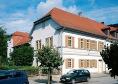  &gt;&gt; Schillerhaus in der Rudolstädter Schillerstraße wird derzeit renoviert. Hier begegneten sich am 7. September 1788 erstmals Goethe und Schiller. 