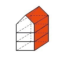  ComponentPropertyReference constructionExternal wallU-value0.28 W/(m² K)Windows, French doorsUw-value1.3 W/(m² K)g⊥-value0.6Roof windowsUw-value1.4 W/(m² K)g⊥-value0.6External doorsU-value1.8 W/(m² K)Building element on subsoil/unheated areaU-value0.35 W/(m² K)Roof, uppermost storey deckU-value0.2 W/(m² K)Heat bridge increase∆ UWB0.05 W/(m² K)Air tightness of building sheathwith tightness test n50≤ 3.0  h-1Sun protectionno sun protection device provided forHeating systemfuel value boiler improved, interior installation in buildings of ≤ 2 ­residential units, otherwise outside the thermal sheath, system temperature 55/45° C, central heat distribution system ­with­in the thermal sheath, hydraulic compensation, regulated pump – heating pump, static heat areas on external walls, thermostat valves 1 K control accuracyWarming of drinking watercentral via heating, solar plant with flat collectors, indirectly heated accumulator, distribution within the thermal sheath, internal trains, with circulation; alter­natively: electrical warming of drinking water centrally in the apartment without storageCoolingno cooling provided forVentilationcentral exhaust air plant, run according to requirement 
