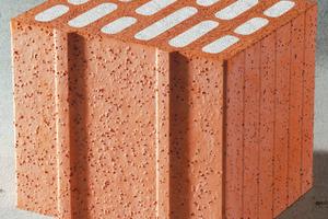  &gt;&gt; Poroton S11 - a combination of solid fired-clay webbing and perlite-filled insulation cavities satisfies the most stringent demands for acoustic and thermal insulation 
