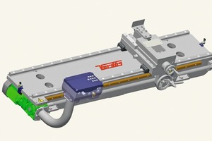  » 3D image of the new Verdés grinding lathe 