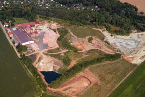  »1 Aerial view of the Ziegelwerk Nordhausen Dipl.-Ing. Sourell GmbH 