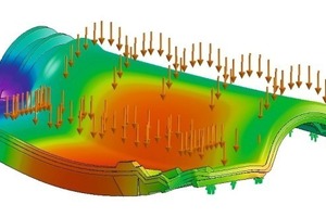  »2 Simulation of the roofing tile resistance 