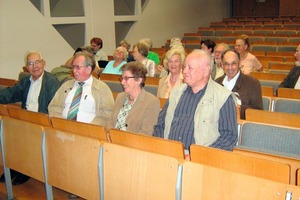  »1 Die Teilnehmer im Hörsaal des Fachbereichs WT 