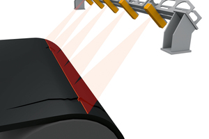  &nbsp;»1 The mobile inspection system Conti SurfaceInspect scans the entire conveyor belt surface by means of ultra-modern line laser technology  