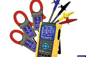  »1 Power analyser PCE-PA 8000 for determining electric load curves 