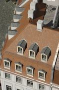  &gt;&gt; Classic beauty with a vivacious area aura: baroque mansard roof with 'Kera-Biber' roof tiles  