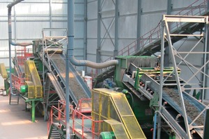  <span class="bildunterschrift_hervorgehoben">»1</span> View of the preparation plant at Wienerberger’s Rumst facility<br /> 