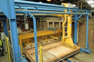  »1 Ofenwagenreinigungssystem von De Boer Machines bei Carlton Brick, UK 