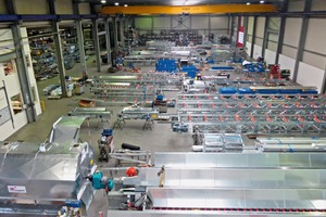  »3 View of the final assembly at VHV Anlagenbau 