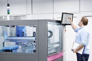  &gt;&gt;1 The exemplary industry cell built up in “OPAK” shows how a flexible system can operate in the factory of the futurePhoto: Festo AG &amp; Co. KG 