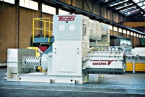  »5 The new Magna series comprises a complete range of de-airing extruders in all sizes 