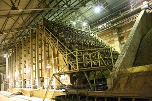  » Der Silobeschicker im Werk SKKM Samara, Russland, hat 2 000 m³ Füllinhalt  