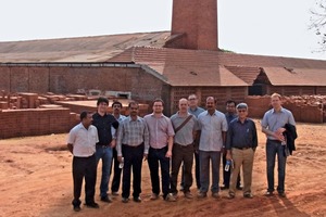  »2 Following the conference, the delegation visited three brickworks 