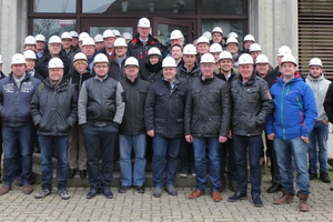  »4 Mit der Exkursion in das Zementwerk Schwenk in Karlstadt schloss das fachliche Programm des 55. Würzburger Ziegellehrgangs 