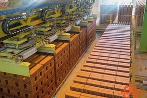  »6 Automatic line for unloading kiln cars with fired product 