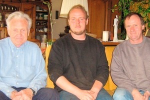  ››2 Drei Zieglergenerationen: Pierre, Mathieu und Bruno Lanter (v.l.n.r) 