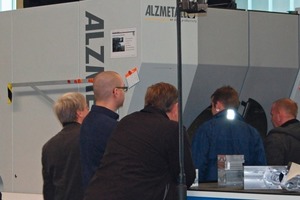  »5 … the attendees were visibly impressed by the machine equipment and the technical facilities at the family-run company 