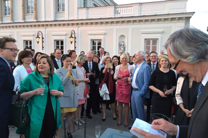  »7 Anton Hörl (right) welcomed the attendees to the gala evening 