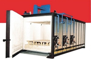  »3a The container kiln developed by Keratek in the 1980s 