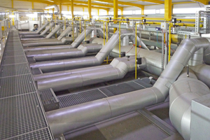  »6 Well-insulated distribution pipes for combustion air up to 400 °C 