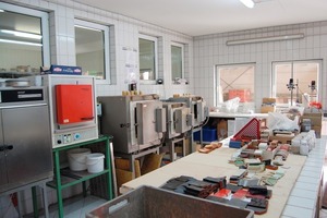  »6 In the laboratory, several furnaces are available for test firings 