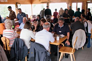  »2 Group breakfast on the Riggisalp 