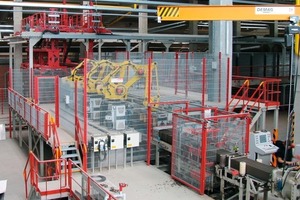  »8 Wet side consisting of: cutting device, pallet loading, dryer car loading and pallet storage 