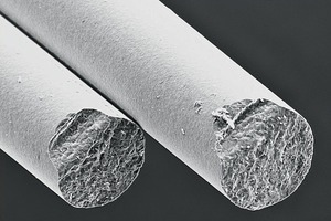  »2 CeraFib 75 mullite fibre, individual fibre thickness 10 -12 µm 