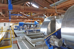  »7 Gasser Ceramic has equipped its kiln with new circulation fans for firing the Capo 