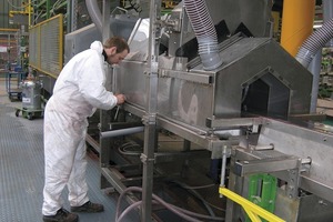  » Die neue Anlage zur Herstellung von Engoben und Glasuren am Stammsitz von Feldhaus Klinker 