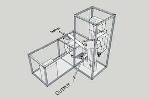  »1 Modularized recycling system for waste brick and ceramic 