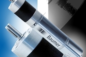  >>1 Formatverstellung sicher und schnell – der neue Stellantrieb MSBA löst diese Aufgabe besonders platzsparend  Foto: Baumer 