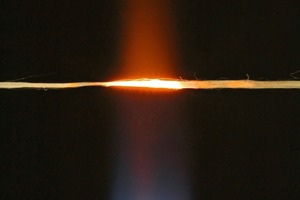  »1 Multifilament in the heat of a gas flame [1] 