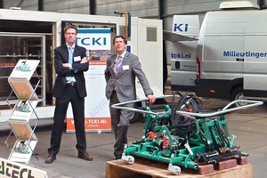  »4 Representatives of the supplier industry, here TCKI, presented their products and services 